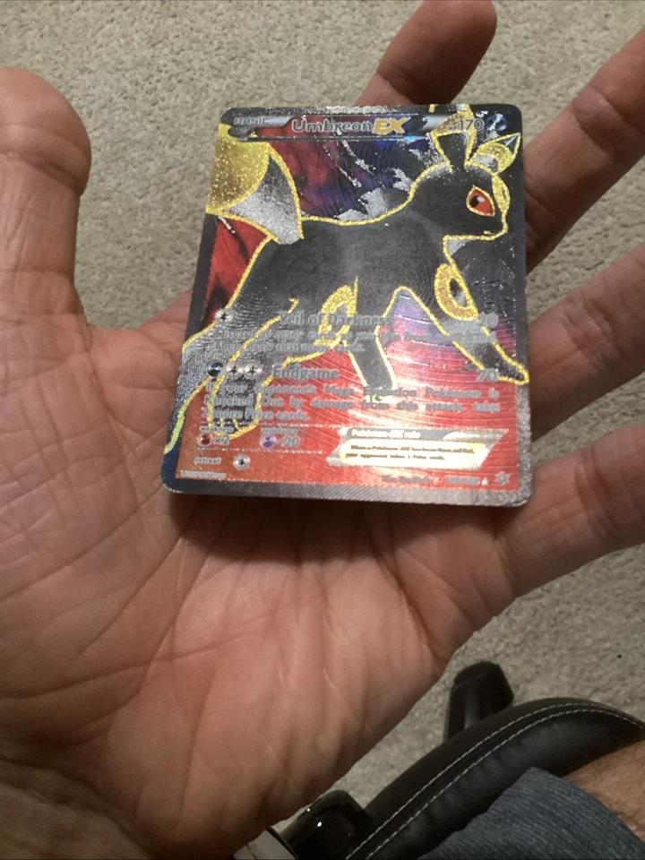 Tarjeta Pokémon Umbreon EX (Arte Completo) 119/124 Ultra Rara XY - Fates Collide MP Foto 4 de 4