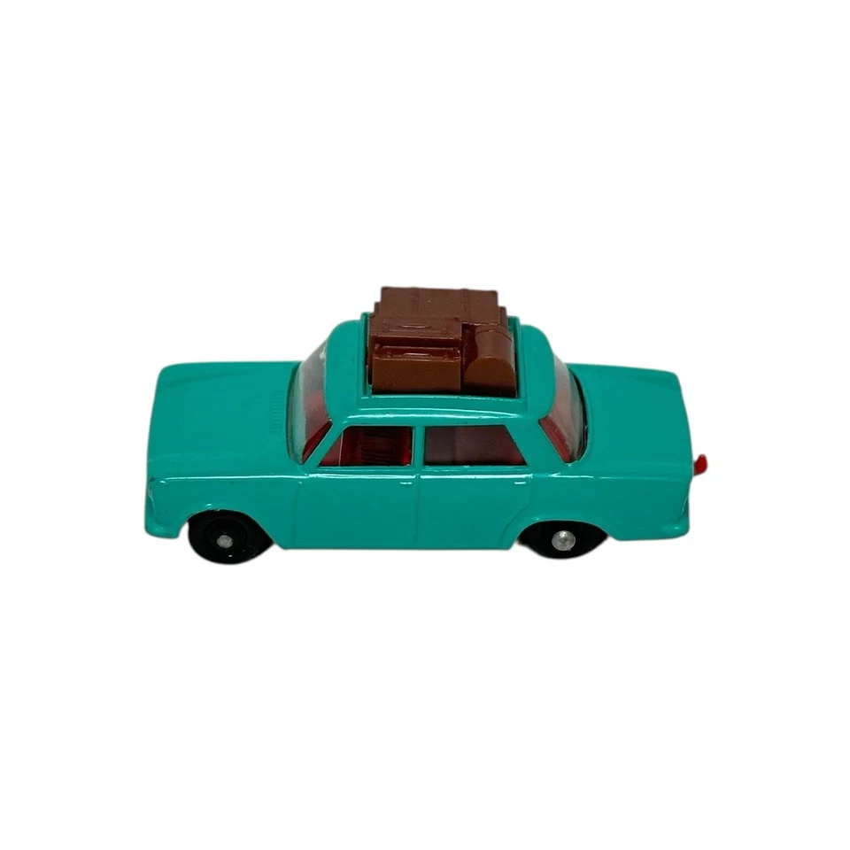 CAIXA DE FÓSFOROS VINTAGE LESNEY #56 FIAT 1500 COM BAGAGEM - Imagem 4 de 4