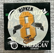 Cal RIPKEN Jr. 2,130 and 2,131 Baseball - Official Gene Budig Ball w/ Box SEALED