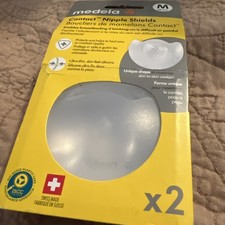 Medela Contact Nipple Shields Medium 20mm 2 Pack with Case