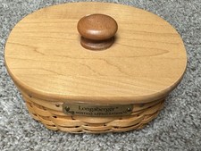 Longaberger 2002 Hostess Appreciation Basket With Lid