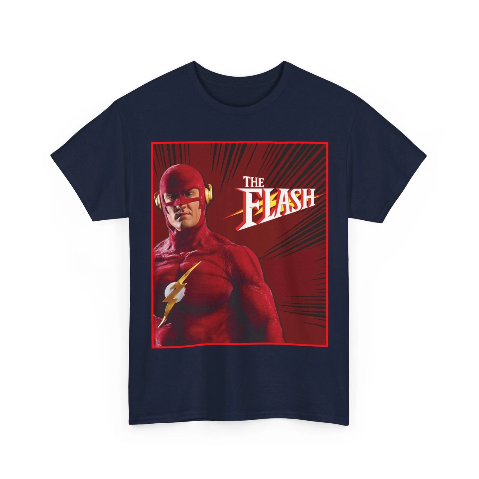 Flash T-Shirt - John Wesley Shipp - DC Comics 1990s TV Series - Barry Allen