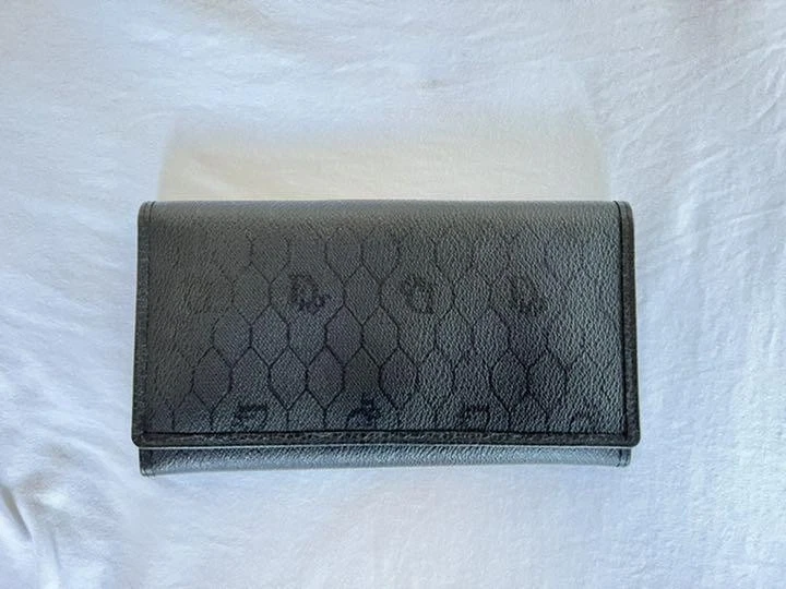Portefeuille Christian Dior noir