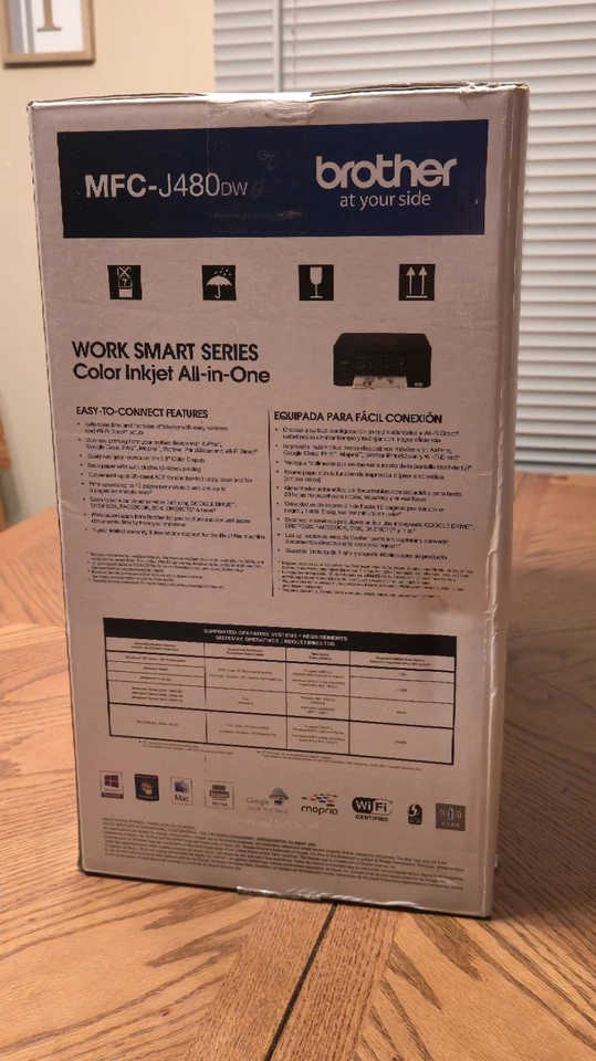 NEW Brother MFC-J480DW Inkjet All-in-One Printer  - Image 2 of 4