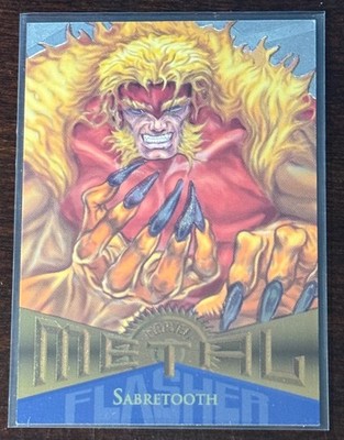 MARVEL METAL SILVER FLASHER 1995 FLEER