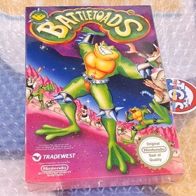 BATTLETOADS Nintendo NES PAL-B Euro (BRAND NEW FACTORY SEALED/NEUF) Tradewest 19