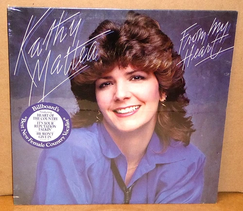 Kathy Mattea From My Heart SEALED vinyl LP record cut out