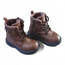 Carter s Toddler Girls Brown Combat Boots Size 6M