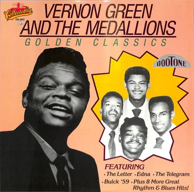 Doo-Wopp Golden Vocal Group LP レコード Vernon Green Medallions Golden Classics LP Promo COL 5047 Doo Wop