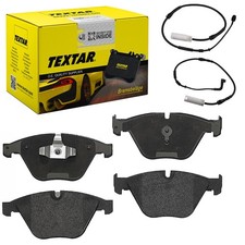 TEXTAR BREMSBELÄGE + WARNKONTAKT VORNE passend für BMW 3er E90 E91 E92 E93