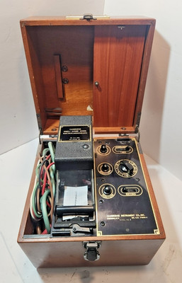 Vtg Cambridge Simpli-Scribe Portable Model Electocardiograph Made for Dr. H Wall