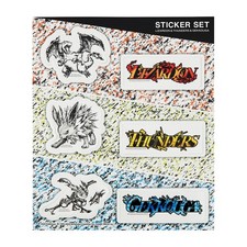 Pokemon Sticker Set LIZARDON THUNDERS GEKKOUGA Pok mon Charizard Stickers a