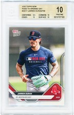 Jarren Duran Boston Red Sox 2025 Topps Road to Opening Day #OD-17 BGS 10 Card