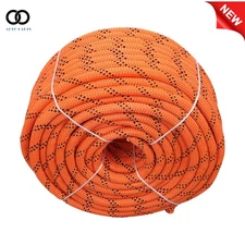 Rope 3/8 inch X 120 feet, 48 Strands, 3430 LBS Breaking Strength Outdoor Rope