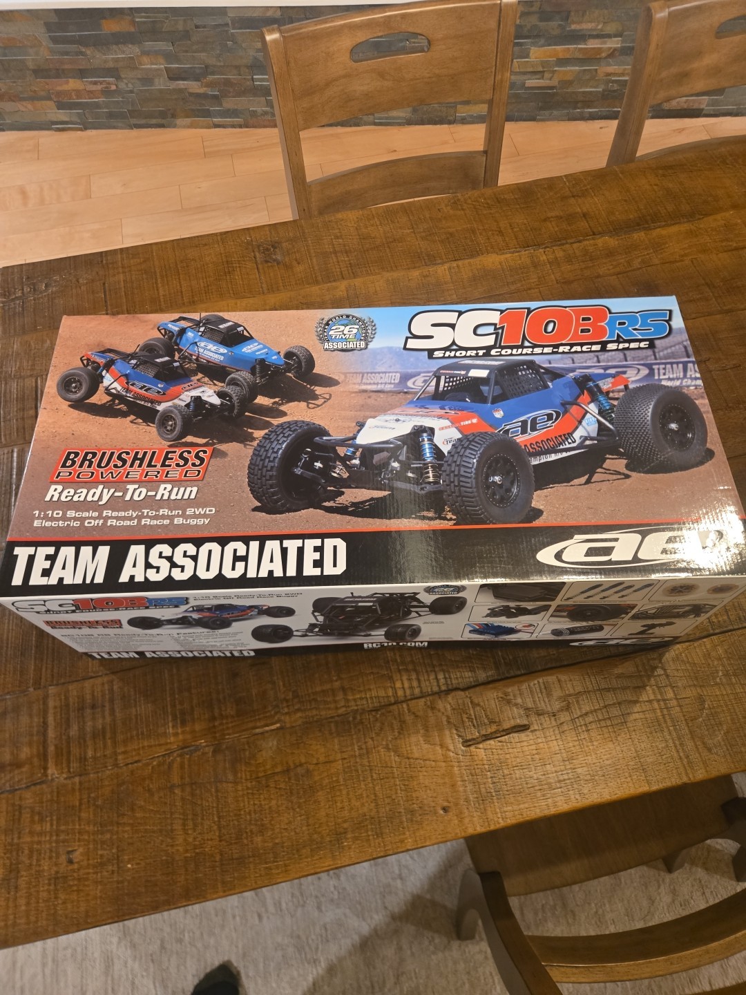 Vintage Team Associated Sc10brs Rtr New In Box Rare Sc10b Sc 10b Rs Buggy Rc10