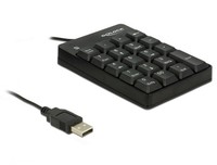 Usb Nummernblock 19 Tasten Schwarz