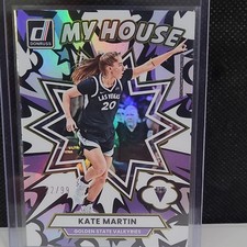 Panini 2025 Donruss WNBA My House Kate Martin #20 22/99 Golden State Valkyries