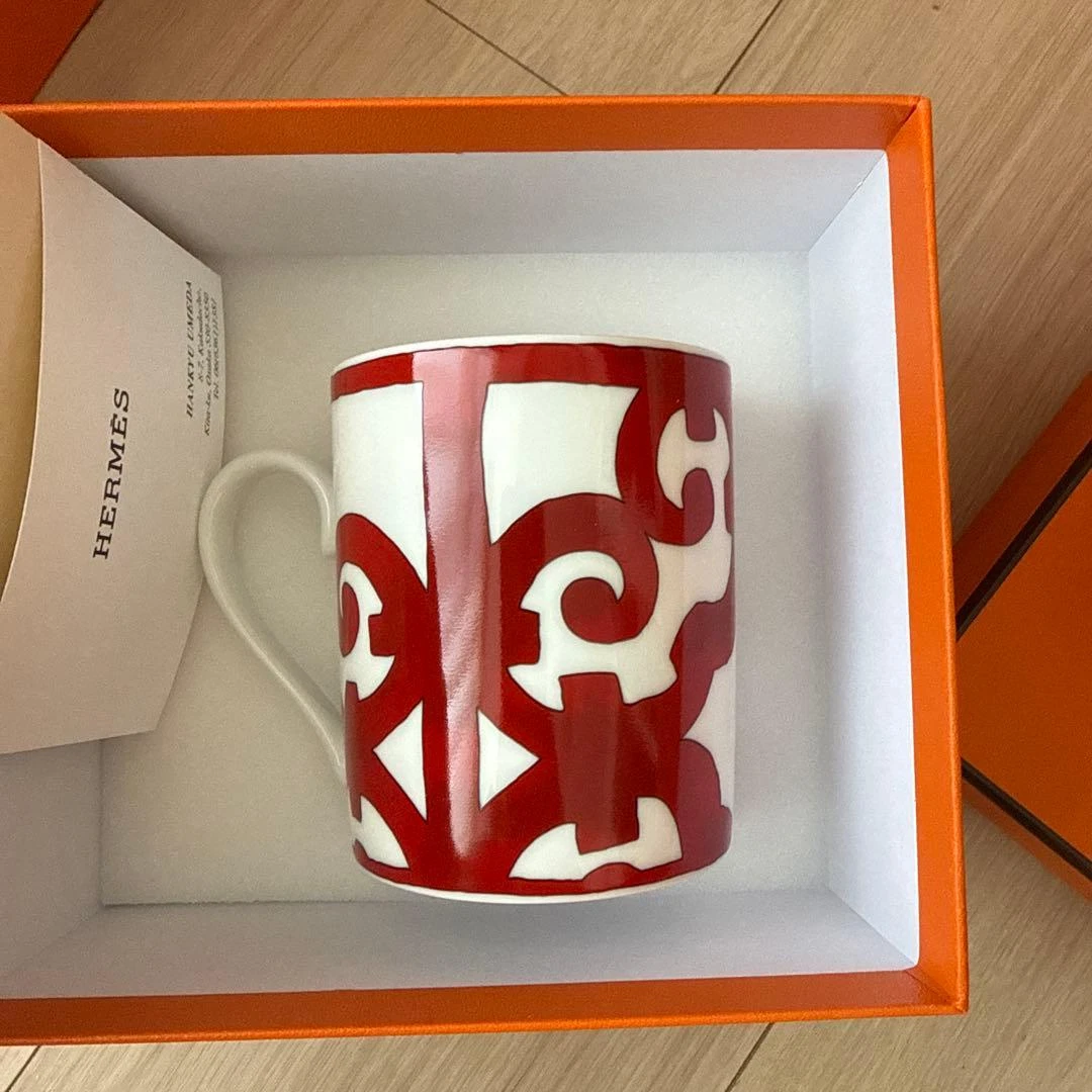 Tasse Hermès Soleil D'Hermès – Set De 2 Tasses à Café Jaune Et Soucoupes, Super état Neuf