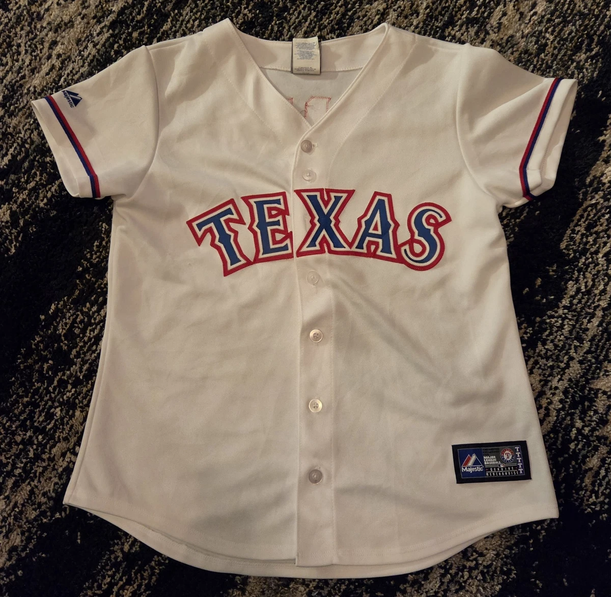 MLB マジェスティックレンジャーズ L Majestic Texas Rangers MLB Jerseys for sale | eBay