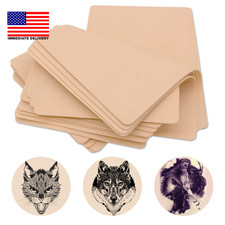 Blank Tattoo Skin Practice - 5Pieces Tattoo Practice Skin Soft Silicone Double