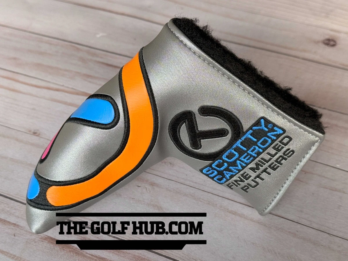 Couvre-head De Putter Scotty Cameron Johnny Racer - Orange, Cuir - Custom Shop