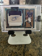 2023 Panini One Zay Flowers Rookie Dual Patch Autograph /99 Baltimore Ravens