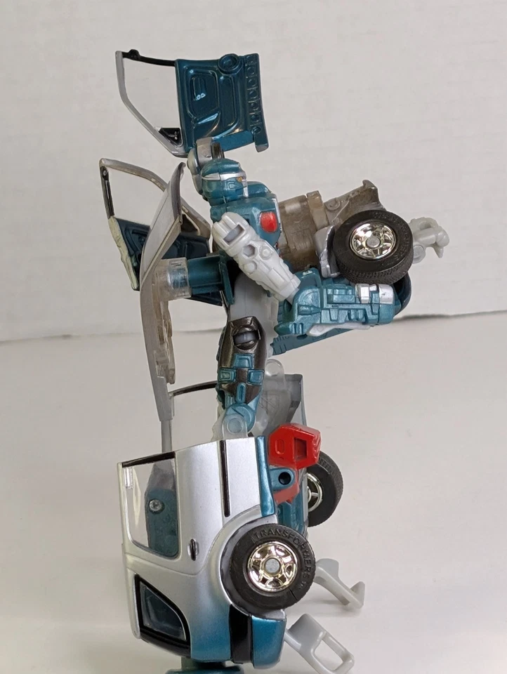 Transformers RID 2001 X-Brawn Hasbro Robots In Disguise Deluxe Class - Image 4 of 4