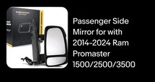 Passenger Side Mirror for with 2014-2024 Ram Promaster 1500/2500/3500,Mirrors wi