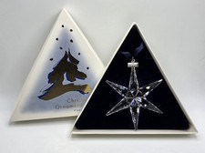 Cristallo Swarovski 1993 Edizione Annuale Natale 174969 Ornamento 9445 930 001