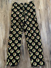 Buc-ee's Logo All-over Print Black Pajama Pants Teens Size M