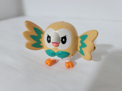 Rowlet 1,5" Tomy Pokemon Figura Nintendo - Foto 12 di 13