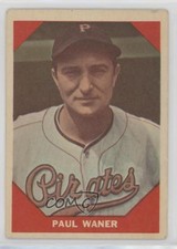 1960 Fleer Baseball Greats Paul Waner #76 HOF 0d6c