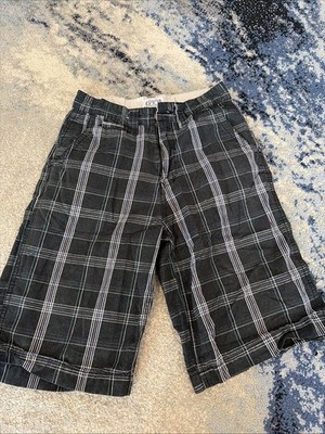 OTB One Tough Brand Boys Size 14 Plaid Bermuda Shorts