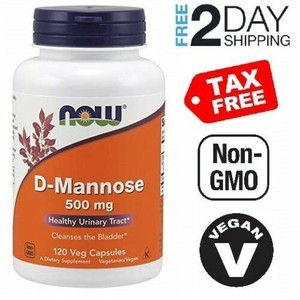 D Mannose Pills D Mannose D Now Brand 500 Mg 1000mg Manose