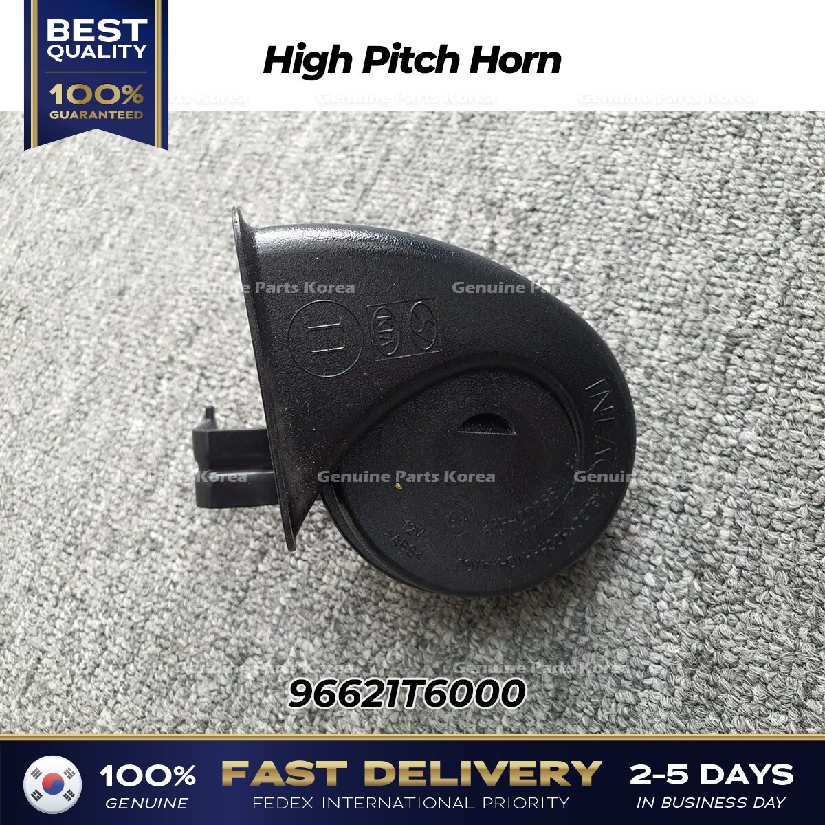 ⭐Genuine⭐ High Pitch Horn 96621T6000 for Hyundai Genesis GV80 | eBay