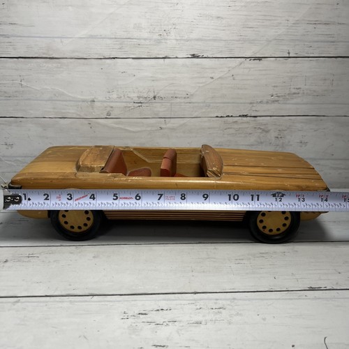 Used-Wooden Mercedes 500 SLC Please Read Description - Picture 6 of 13