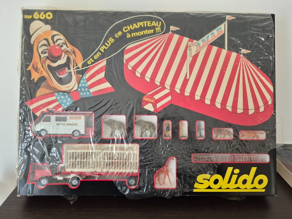 Solido 660 Coffret Chapiteau Cirque AMAR - Photo 1/4