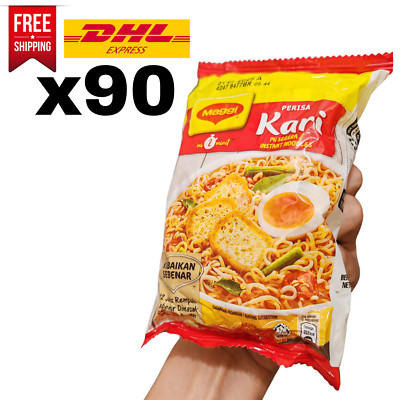 Instant Noodles Curry Flavor MAGGI 2-Minutes (90pcs) - Party Value Buy