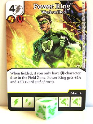 Dice Masters - #105 Power Ring Weak-willed - Green Arrow