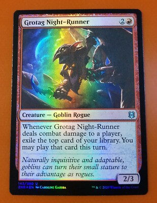 1x Grotag Night-Runner | FOIL | Zendikar Rising | MTG Magic Cards