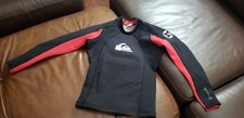 Quiksilver Syncro 1mm Long Sleeve Wetsuit Top Surf Youth 12/158 look at pictures