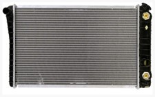 For Chevy Corvette 1984-1990 Plastic Tank Aluminum 15-18 Radiator