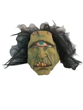 Rare! Vintage 2001 "The Paper Magic Group" Mask Long Hair Cyclops Monster  2001