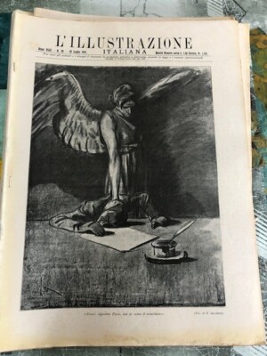 L'Illustrazione Italiana 29 1919 DEFECTS GLUED AND RIPPED PAGES