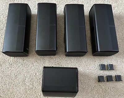Set of 05 BOSE Jewel Series II speakers with wires and brackets | eBay
