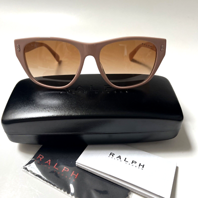 New in Case Original RALPH LAUREN RA 5303 Oval Sunglasses  display picture 3