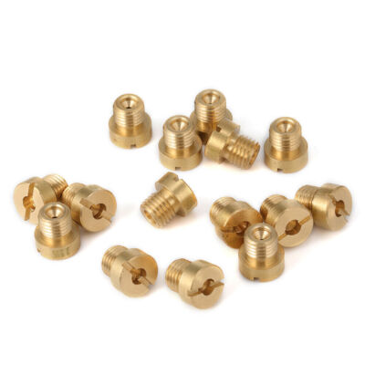 Hauptdüsen Set 15 Stück 60-130 M6 für 12mm - 17,5mm Dellorto Vergaser 6mm Mikuni
