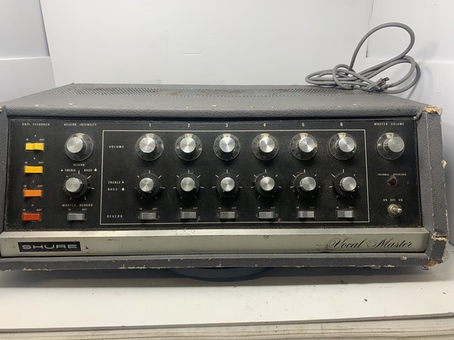 shure vocal master pa system for sale