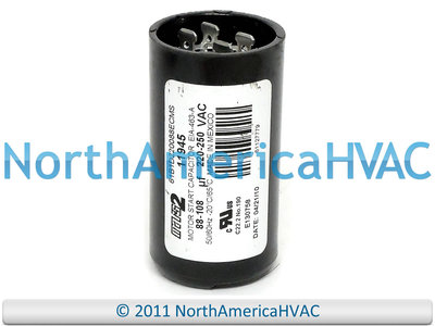 Motor Start Capacitor 88-108 MFD 220-250VAC Mars2 Jard 11945
