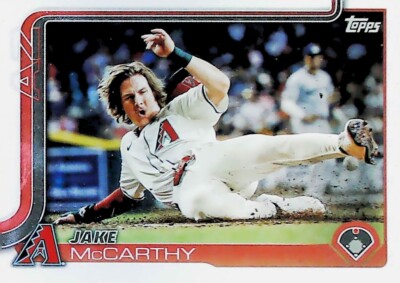 2025 TOPPS SERIES 1 #243 JAKE McCARTHY ARIZONA DIAMONDBACKS